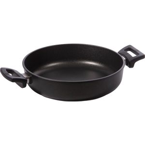 Eurolux Braadpan - 3 Liter - Zwart - Ø 26 cm - Aluminium - Geschikt voor alle Warmtebronnen