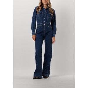 7 For All Mankind Luxe Jumpsuit Lady Jumpsuits Dames - Blauw - Maat S