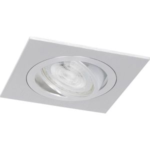 Inbouwspot Aluminium - Dimbaar - 4 watt - Lumen - 4000 Kelvin - Koel wit licht - IP21 Stofdicht