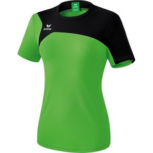 Erima Club 1900 2.0 T-Shirt Dames Groen-Zwart Maat 38
