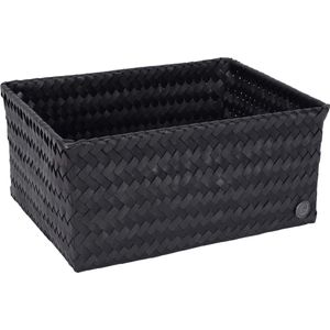 Open basket rectangular black large