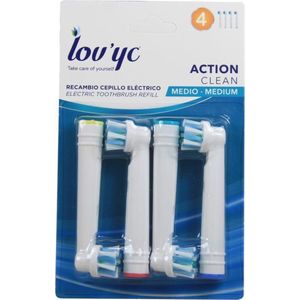 Lov Yc Action Clean Opzetborstels Medium