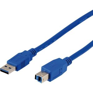 Scanpart USB adapter kabel 1.8 meter - USB A naar USB B - USB 3.0