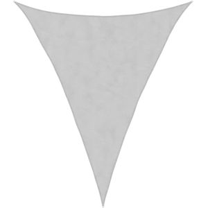 vidaXL Zonnezeil 3x4x4 m 100% polyester oxford lichtgrijs - Zonnezeil - Zonnezeilen - Luifel - Zonnescherm