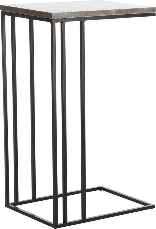 Light & Living - Bijzettafel ROSHAN - 41x31x66cm - Zwart