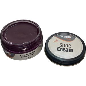 TRG - schoencrème met bijenwas - donkere lila - 50 ml