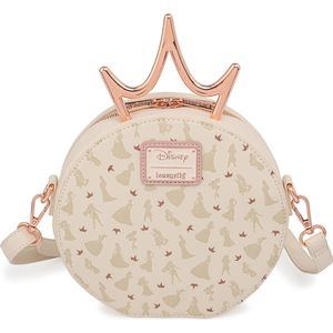 Disney Loungefly Crossbody Bag Princess Metal Crown