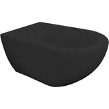 Royal Plaza Belbo wandcloset - 55cm - cycloneflush - zonder spoelrand - mat zwart