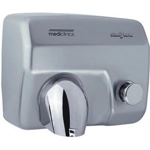 Mediclinics | Handendroger | Drukknop | 2250 watt | Kunststof RVS-look