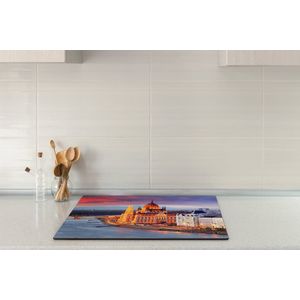 Inductiebeschermer - Moskee - 71x52 cm - Inductiebeschermer - Inductie Afdekplaat Kookplaat - Inductie Mat - Anti-Slip - Keuken Decoratie - Keuken Accessoires
