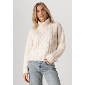 Notre-V Nv-enide Truien & vesten Dames - Sweater - Hoodie - Vest- Ecru - Maat L