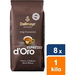 Dallmayr - Espresso d'Oro Bonen - 8x 1kg