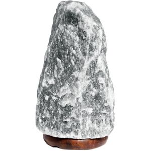 Himalaya Zoutlamp - Grijs - 1.5 - 2kg - 17x14cm