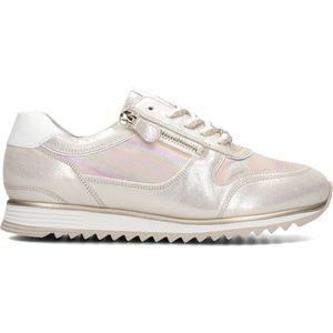 Hassia Porto Sneakers - Leren Sneaker - Dames - Zilver - Maat 41