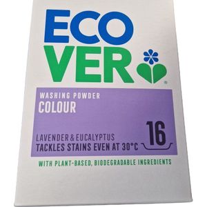 Ecover Waspoeder Kleur Voordeelverpakking 16 Wasbeurten 1,2 kilo