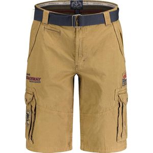 Geographical Norway Heren Korte Broek Beige Poudre - M