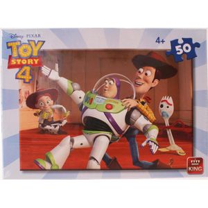 King Legpuzzel Toy Story 4 50 Stuks 30 X 20 Cm
