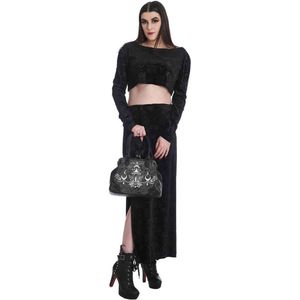 Banned - Chandelier Lange rok - XL - Zwart