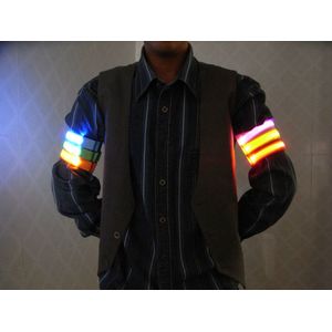 LED Sport Armband - Oranje - Koningsdag