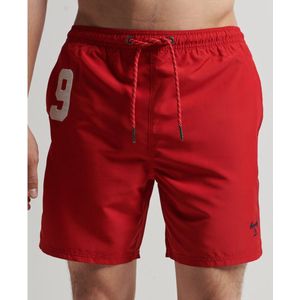 SUPERDRY Vintage Polo Zwemshorts Heren - Rouge Red - L