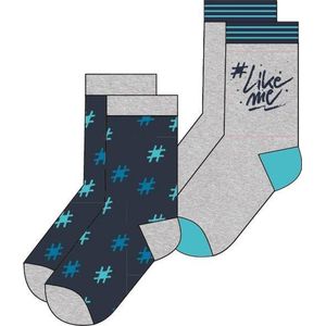 LikeMe sokken: 2-pack - maat 27/30