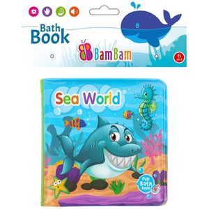 Badboek voor baby / peuter - Water speelgoed boekje - zee wereld oceaan