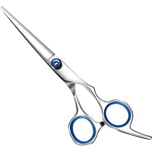 Professionele Kappersschaar - Coupeschaar - Haar - Knipschaar - Knippen - Ergonomisch - Blauw