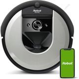 iRobot Roomba i7 i7156 robotstofzuiger - zilver - Robot stofzuiger - Zwart
