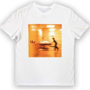 Blur - Blur Album Cover Heren T-shirt - XL - Wit