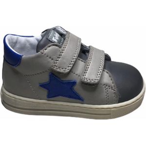 falcotto velcro sneakers sirio antracite grijs blauwe ster mt 20