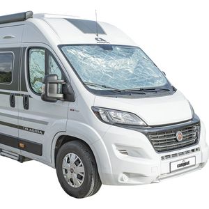 Campout Raamisolatieset voor Fiat Ducato X290 vanaf 2014 - Isolerende raamfolie - 7-laags materiaal - Isolatie raamfolie - Anti Inkijk - Tegen hitte en kou - Incl. bevestigingszuignappen – 3 Stuks