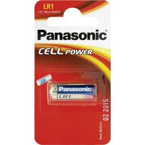 PANASONIC | Panasonic Alkaline Battery Lr1 1.5v Blister 1 Pack