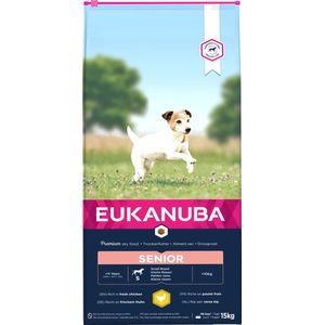 Eukanuba Caring Senior Small Breed Kip - Hondenvoer - 15 kg