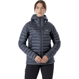Rab Microlight Alpine Jacket Women - Donsjas - Dames - Steel - Maat M