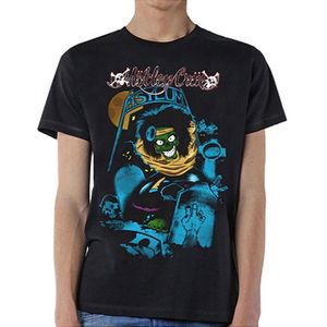 Motley Crue - Feelgood Graveyard Vintage Heren T-shirt - M - Zwart