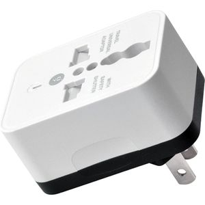 Amerikaanse Stekker Reisstekker NL Universeel naar Amerika USA met USB Poort Adapter