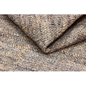 MOMO Rugs Nordic Nature Dark Grey Vloerkleed - 200x300  - Rechthoek - Laagpolig,Structuur Tapijt - Modern - Beige, Bruin, Grijs