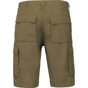 Bermuda/Short Heren 44 NL (38 FR) Kariban Light khaki 100% Katoen