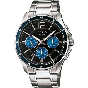 Casio Casio Collection MTP-1374PD-2AVEF Horloge - Staal - Zilverkleurig - Ø 43 mm