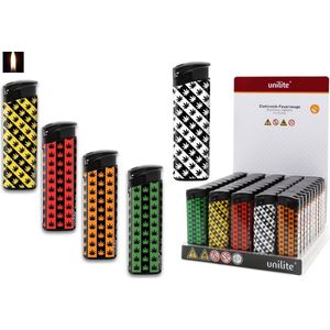 Unilite aanstekers 50 stuks - M-7 Mary Jane - marijuana - Cannabis print
