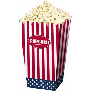 Popcorn bakjes USA 12 stuks