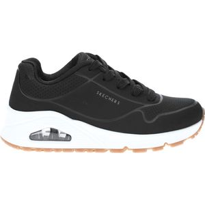 Skechers Uno - Stand On Air Meisjes Sneakers - Black - Maat 31