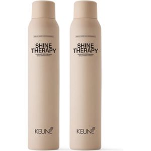 2 stuks - Keune - Shine Therapy - Luminosity Finishing Spray 200 ml