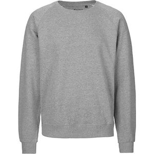 Fairtrade unisex sweater met ronde hals Sport Grey - XL