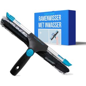 Vero Shine Raamwisser met Inwasser (35cm), Ramenwasser en Raamtrekker om te wassen én drogen