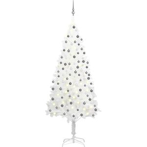 vidaXL-Kunstkerstboom-met-verlichting-en-kerstballen-210-cm-PVC-wit