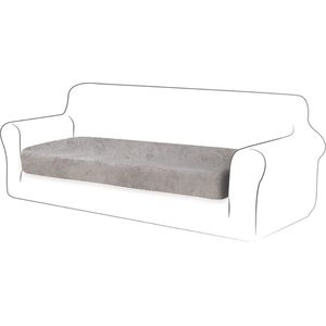 SHOP YOLO-bankhoes stretch 3 zitsbanken-Kussenhoes Sofa Meubelbeschermer Beschermen bank voor 3-Zits-Lichtgrijs