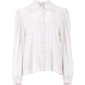 Maicazz Closed-Blouse Offwhite L