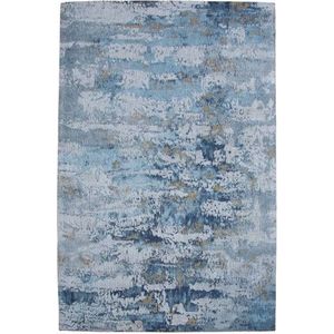 Designtapijt ABSTRACT 240x160cm blauw katoen - 38759