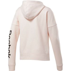 Reebok Linear Logo Full Zip Sweatshirt Vrouw Rose 2XS